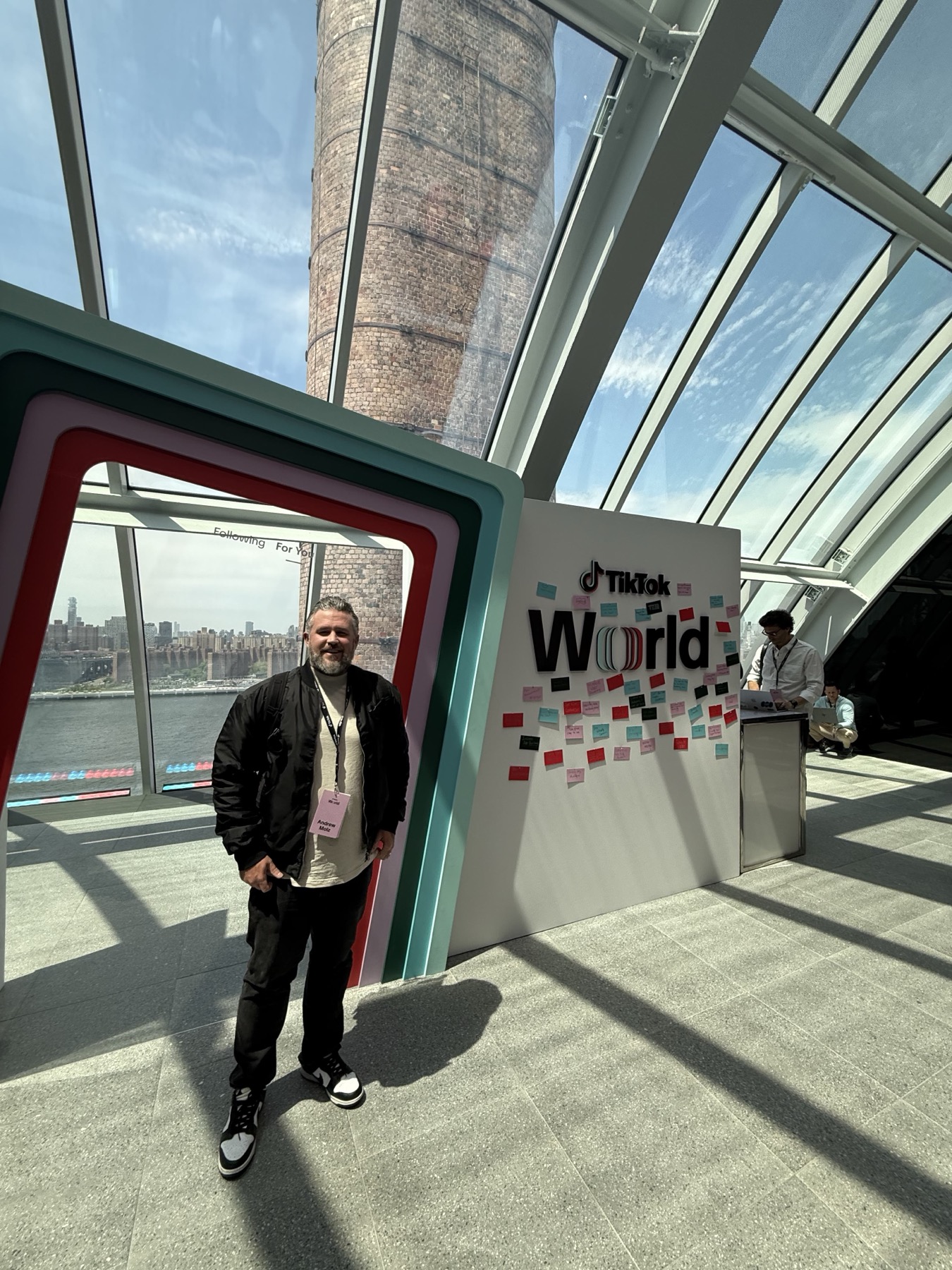 Andrew Molz at TikTok World