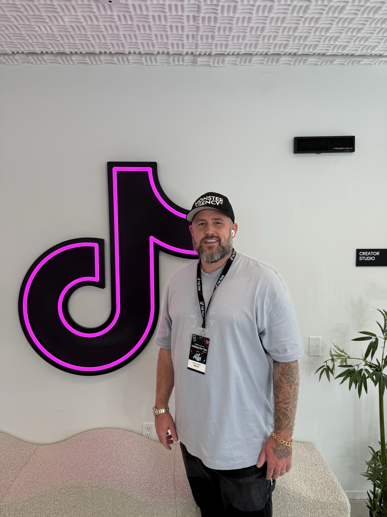 Andrew Molz at TikTok Creator Studio